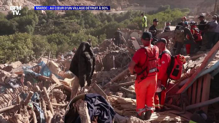 Maroc : au cœur d’un village détruit à 90%